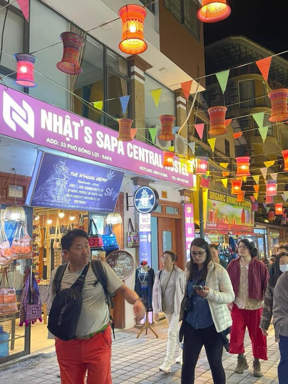Nhat Sapa Hostel Bagian luar foto